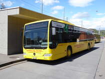 AAGL - Mercedes Citaro Nr.74  BL 6862 unterwegs auf der Linie 71 bei den Haltestellen beim Bahnhof Liestal am 16.04.2016