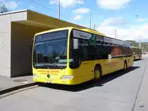 AAGL - Mercedes Citaro Nr.74  BL 6862 unterwegs auf der Linie 71 bei den Haltestellen beim Bahnhof Liestal am 16.04.2016