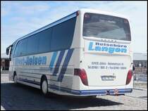 Setra 415 HD von Labudda (ex West-Reisen) aus Deutschland im Stadthafen Sassnitz am 29.05.2014