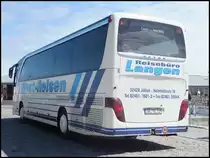 Setra 415 HD von Labudda (ex West-Reisen) aus Deutschland im Stadthafen Sassnitz am 29.05.2014