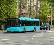 VGF Solaris Urbino 12 Wagen 314 am 30.04.16 auf der Linie 34 in Frankfurt am Main