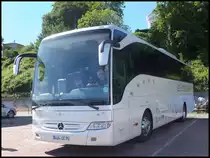Mercedes Tourismo von Engeler aus Deutschland im Stadthafen Sassnitz am 29.05.2014