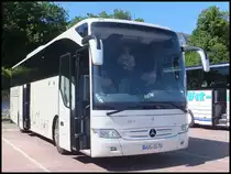 Mercedes Tourismo von Engeler aus Deutschland im Stadthafen Sassnitz am 29.05.2014