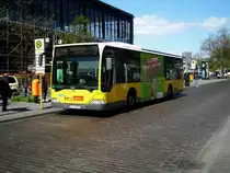Mercedes-Benz O 530 I (Citaro) auf der Linie M49 nach Berlin-Spandau Gatower Straße/Heerstraße am S+U Bahnhof Berlin Zoologischer Garten.(22.4.2016)