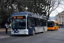 SASA Mercedes-Benz O530DH WN 428 als Linie 10A bei der Haltestelle Stazione/Bahnhof.
