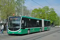 Mercedes Citaro 7016, auf der Linie 36, bedient die Haltestelle Zoo Dorenbach. Die Aufnahme stammt vom 22.04.2016.