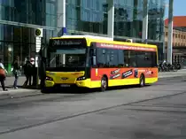 VDL Citea auf der Linie 248 nach U-Bahnhof Berlin Breitenbachplatz am Ostbahnhof Berlin.(22.4.2016)
