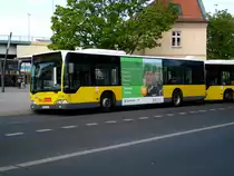 Mercedes-Benz O 530 I (Citaro) auf der Linie 296 nach S-Bahnhof Berlin Karlshorst am S+U Bahnhof Berlin Lichtenberg.(22.4.2016)
