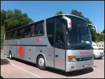 Setra 315 HDH von Thorsten Lau aus Deutschland im Stadthafen Sassnitz am 29.05.2014