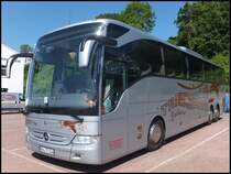 Mercedes Tourismo von Trierweiler aus Deutschland im Stadthafen Sassnitz am 30.05.2014