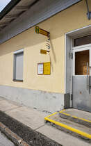 Bushaltestelle Rosenbach Bahnhof, am 5.5.2016