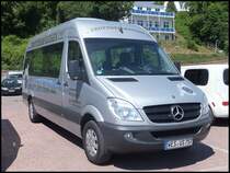 Mercedes Sprinter von Trotzdem Reisen aus Deutschland im Stadthafen Sassnitz am 30.05.2014