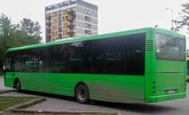 VDL Berkhof 200 Ambassador. Das lokale Verkehrsunternehmen hat solche Busse im Jahre 2014 aus Niederlande (Eindhoven) gekauft. Baujahr ist 2005, vorher war der Bus bei der Firma Breng - Novio in Einsatz. Foto: 04.05.2016