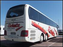 MAN Lion's Coach von Schulz aus Deutschland im Stadthafen Sassnitz am 30.05.2014