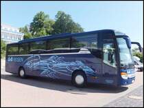 Setra 415 GT-HD von GFB-Reisen aus Deutschland im Stadthafen Sassnitz am 30.05.2014