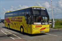 . Neoplan Cityliner aufgenommen nahe dem Bahnhof von Norddeich.  30.04.2016