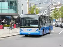 VMCV - VanHool Nr.85  VD 11241 unterwegs auf der Linie 202 in Vevey am 03.05.2016