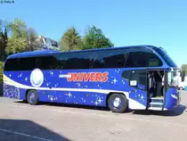 Neoplan Cityliner von Univers aus Deutschland im Stadthafen Sassnitz am 12.05.2016