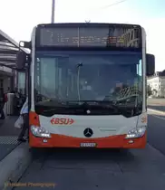 Front des C2 der BSU, am 26.10.2013 beim Bhf Solothurn.