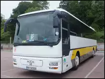 MAN ÜL 353 der Verkehrsbetriebe Teltow-Fläming im Stadthafen Sassnitz am 31.05.2014