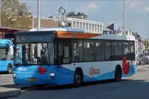 . MAN Lion's City aufgenommen am Bahnhof in Leeuwarden.  04.05.2016