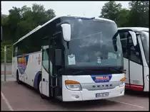 Setra 415 GT-HD von Stewa aus Deutschland im Stadthafen Sassnitz am 31.05.2014