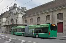 Mercedes Citaro 7036, auf der Linie 48, wartet an der Endstation am Bahnhof SBB. Die Aufnahme stammt vom 13.05.2016.