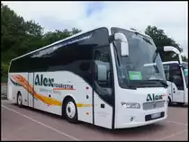 Volvo 9900 von Alex aus Deutschland im Stadthafen Sassnitz am 31.05.2014
