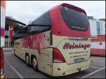 Neoplan Cityliner von Heininger aus Deutschland im Stadthafen Sassnitz am 31.05.2014