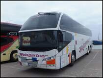 Neoplan Cityliner von Weingartner aus Deutschland im Stadthafen Sassnitz am 31.05.2014