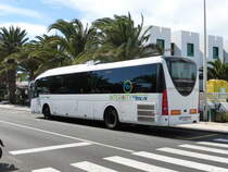 21.01.2016,IVECO Irizar Irisbus an der Costa Teguise auf Lanzarote/Kanaren.