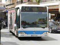 12.05.2016,MB-Citaro  AMG  in Iraklio auf Crete/GR.An der Front ist im blauen Streifen rechts ein AMG-Emblem!?!?Brauchen wir da etwa ganz schnell eine neue Kategorie?z.B MB O 530 Citaro 1 AMG???Fazit:Die Griechen lieben ihren Mercedes.