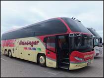 Neoplan Cityliner von Heininger aus Deutschland im Stadthafen Sassnitz am 31.05.2014