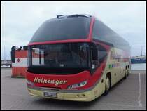 Neoplan Cityliner von Heininger aus Deutschland im Stadthafen Sassnitz am 31.05.2014