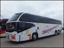 Neoplan Cityliner von Weingartner aus Deutschland im Stadthafen Sassnitz am 31.05.2014