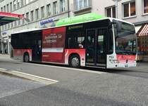 Citaro CNG Nr. 23 beim Postplatz, am 18.5.2016.