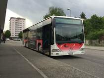 Citaro Nr. 20 beim Bhf Süd, am 18.5.2016.