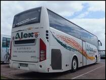 Volvo 9900 von Alex aus Deutschland im Stadthafen Sassnitz am 31.05.2014