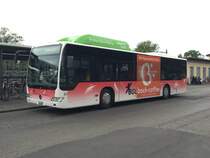 Citaro CNG Nr. 23 beim Bhf Süd, am 18.5.2016.