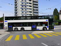 TL - MAN Lion`s City  Nr.512  VD  1585 unterwegs auf der Linie 65 in der Stadt Lausanne am 10.05.2016