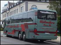 Setra 416 GT-HD von Hjälmakra Buss-ab aus Schweden in Sassnitz am 31.05.2014