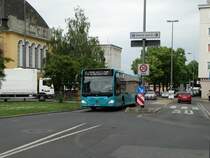 DB Hessen Bus Mercedes Benz Citaro C2 424 am 20.05.16 in Höchst Bhf