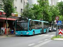 DB Hessen Bus Mercedes Benz Citaro C2 G 403 am 20.05.16 in Höchst Bhf