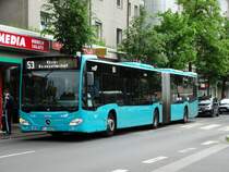 DB Hessen Bus Mercedes Benz Citaro C2 G 403 am 20.05.16 in Höchst Bhf