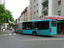 DB Hessen Bus Mercedes Benz Citaro C2 G 403 am 20.05.16 in Höchst Bhf