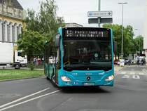 DB Hessen Bus Mercedes Benz Citaro C2 423 am 20.05.16 in Höchst Bhf