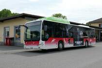 Citaro CNG Nr. 27 beim Bhf Süd, am 22.5.2016.