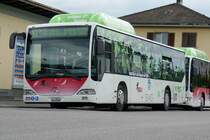 Citaro I Nr. 16 mit Erdgas am 22.5.2016, am Bhf Süd.