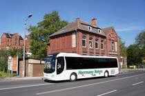 MAN Lion's Regio vom Omnibusbetrieb Herrmann, aufgenommen im Mai 2016 am Zentralen Omnibusbahnhof in Gotha.