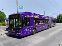 TL - Trolleybus Nr.884 unterwegs auf der Linie 1 in der Stadt Lausanne am 10.05.2016